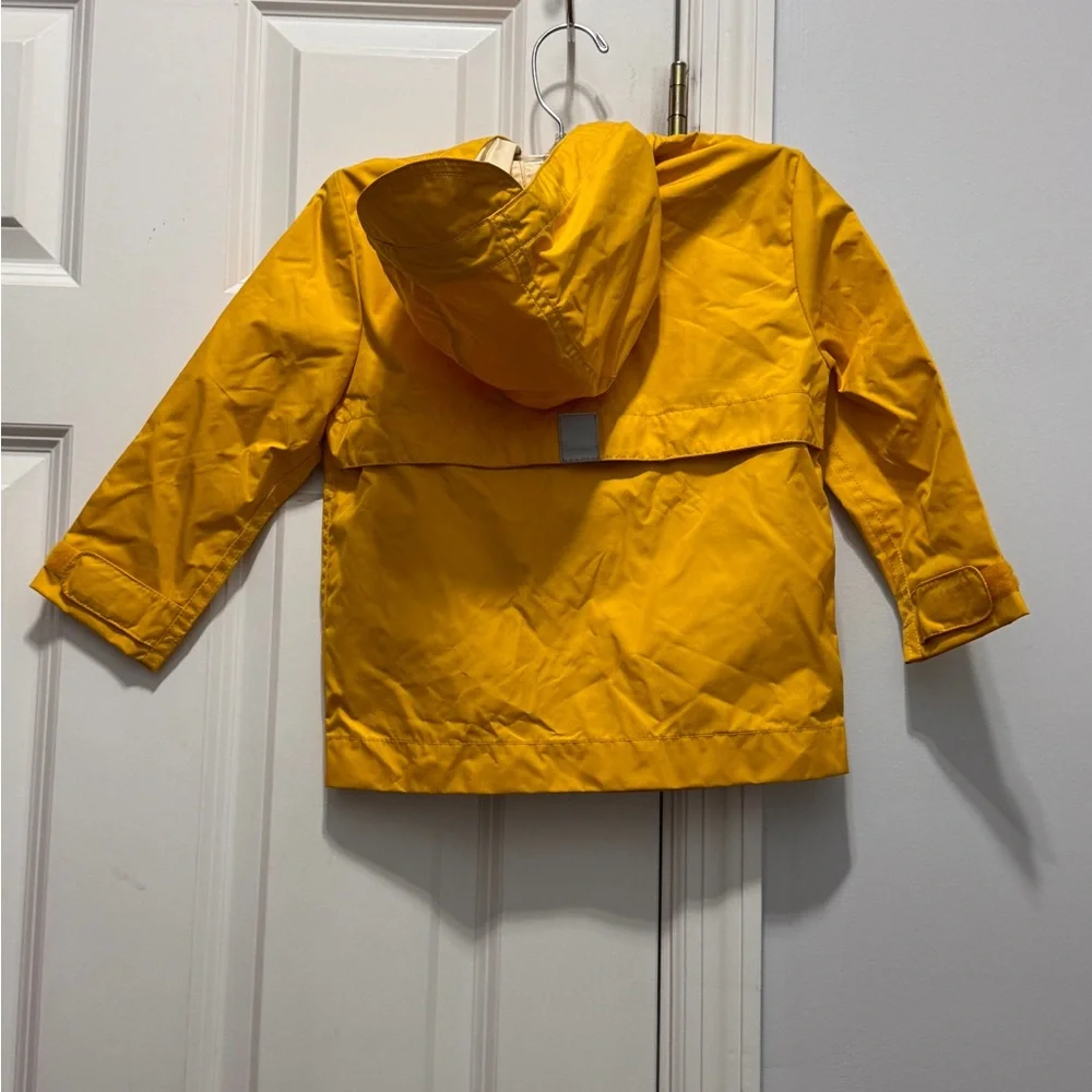 Polo by Ralph Lauren Yellow Raincoat Lightweight Weather-Resistant 3T